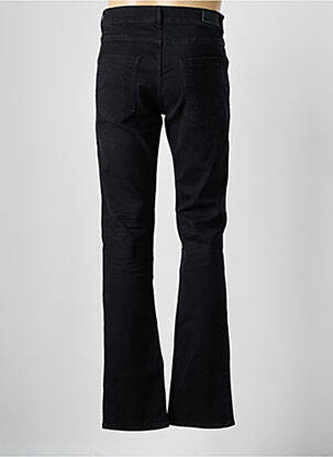 Pantalon droit tissage popeline taille normale noir LAGERFELD homme