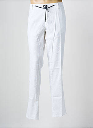 Pantalon chino stretch taille normale blanc MASON'S homme