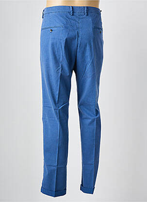 Pantalon chino stretch taille normale bleu MASON'S homme