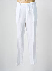 Pantalon chino blanc DEVORE pour homme seconde vue
