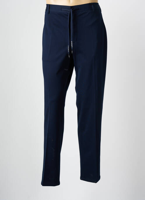 Pantalon droit stretch taille normale bleu CIRCOLO 1901 homme