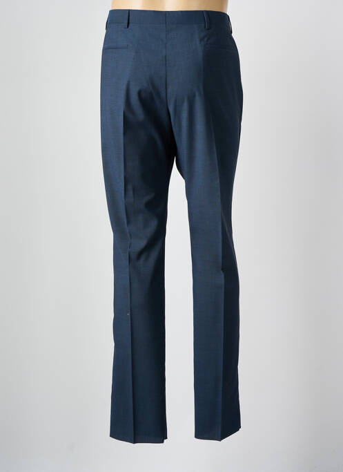 Pantalon droit tissage popeline taille normale bleu PAUL SMITH homme
