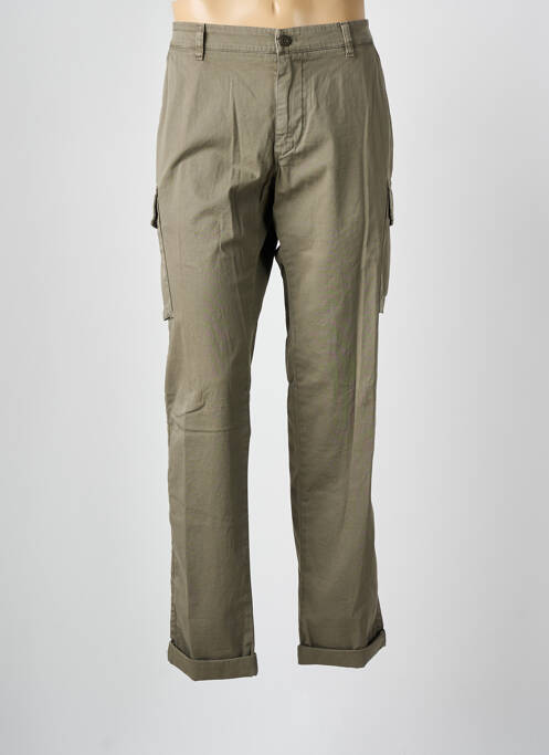 Pantalon chino stretch taille normale vert MASON'S homme