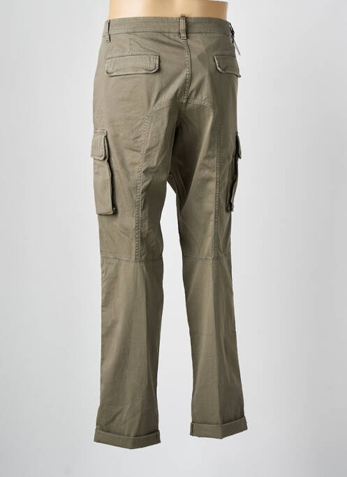 Pantalon chino stretch taille normale vert MASON'S homme
