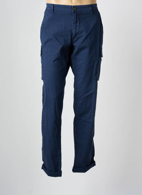 Pantalon chino stretch taille normale bleu MASON'S homme