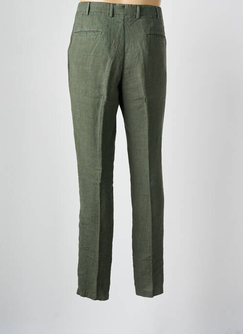 Pantalon chino poches taille normale vert DEVORE homme