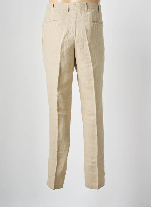 Pantalon chino poches taille normale beige DEVORE homme
