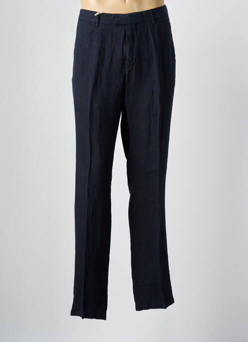 Pantalon chino poches taille normale bleu DEVORE homme