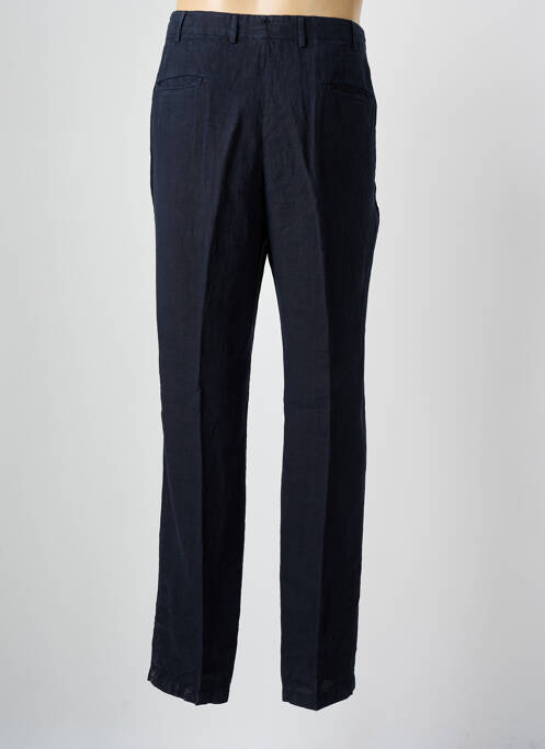 Pantalon chino poches taille normale bleu DEVORE homme
