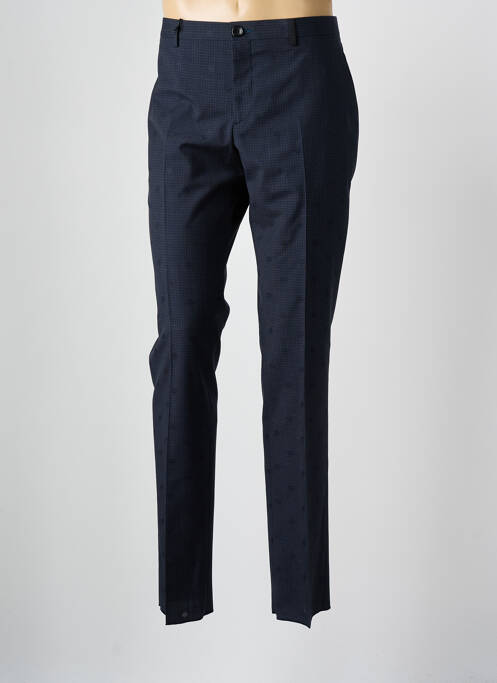 Pantalon slim tissage popeline taille normale bleu PAUL SMITH homme