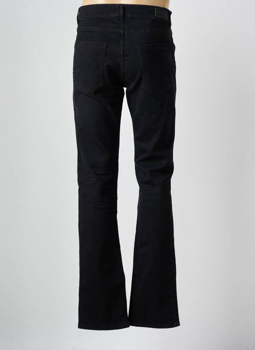 Pantalon droit tissage popeline taille normale noir LAGERFELD homme
