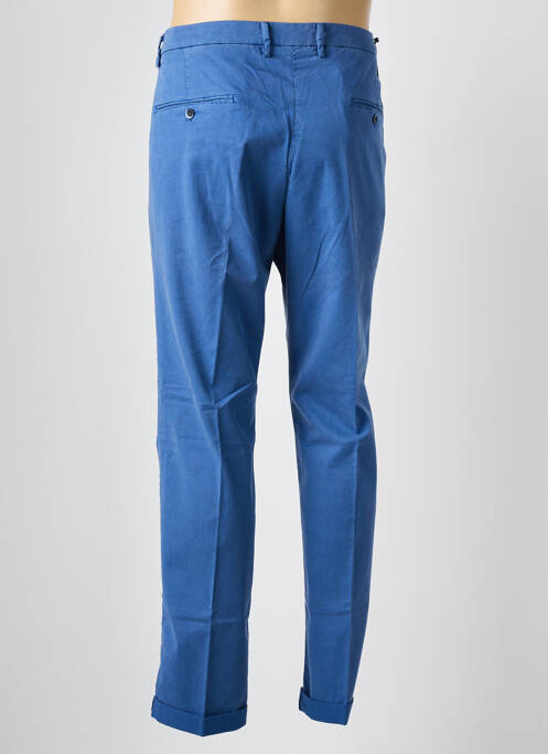 Pantalon chino stretch taille normale bleu MASON'S homme