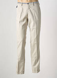 Pantalon chino stretch taille normale beige MASON'S homme