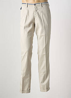 Pantalon chino stretch taille normale beige MASON'S homme