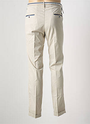 Pantalon chino stretch taille normale beige MASON'S homme