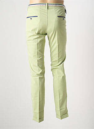 Pantalon chino stretch taille normale vert MASON'S homme