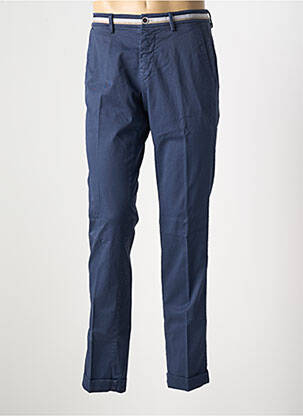 Pantalon chino stretch taille normale bleu MASON'S homme