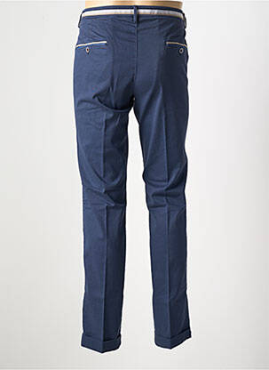 Pantalon chino stretch taille normale bleu MASON'S homme