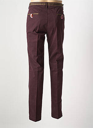 Pantalon chino stretch taille normale rouge MASONS homme