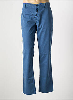 Pantalon chino tissage popeline taille normale bleu HUGO BOSS homme