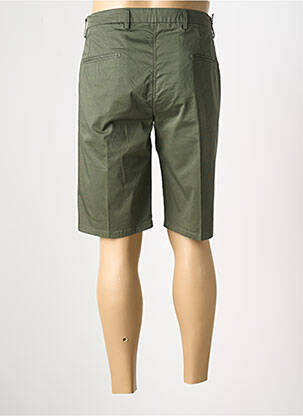 Bermuda taille à pinces taille normale vert MANUEL RITZ homme