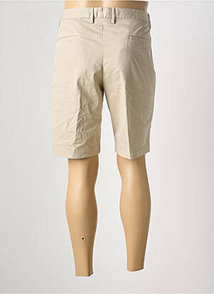 Bermuda taille à pinces taille normale beige DEVORE homme