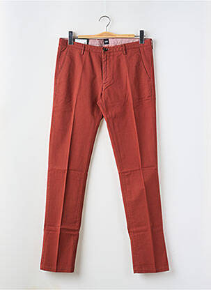Pantalon chino tissage popeline taille normale orange HUGO BOSS homme