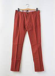 Pantalon chino tissage popeline taille normale orange HUGO BOSS homme