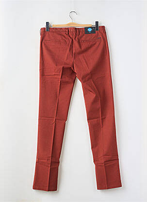 Pantalon chino tissage popeline taille normale orange HUGO BOSS homme