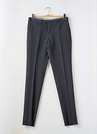 Pantalon chino tissage chiné taille normale noir ARMANI homme