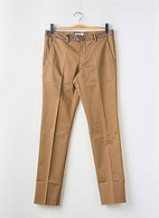 Pantalon chino marron MANUEL RITZ pour homme seconde vue