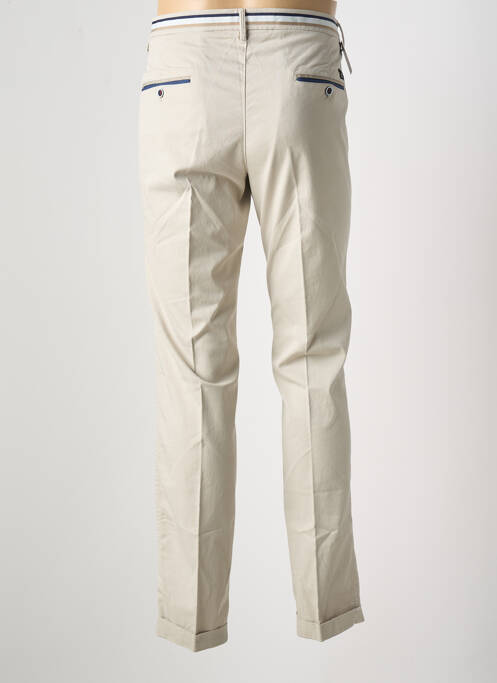 Pantalon chino stretch taille normale beige MASON'S homme