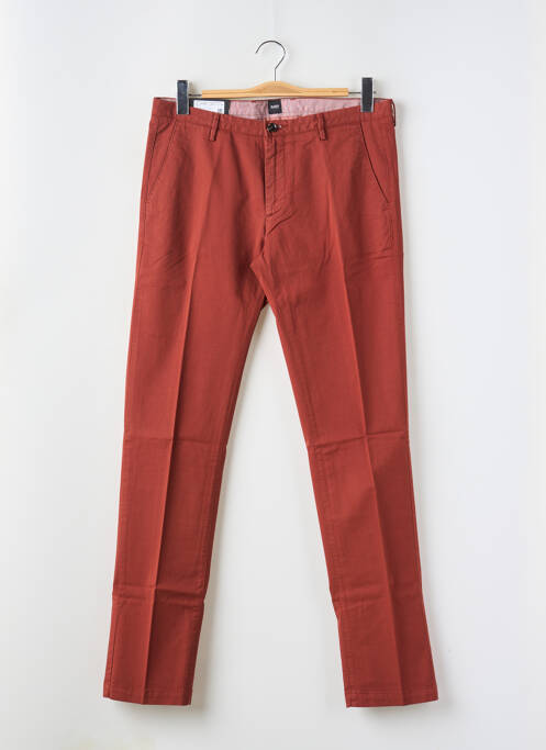 Pantalon chino tissage popeline taille normale orange HUGO BOSS homme