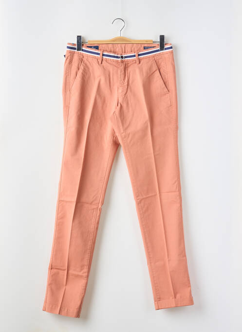 Pantalon chino stretch taille normale orange MASON'S homme