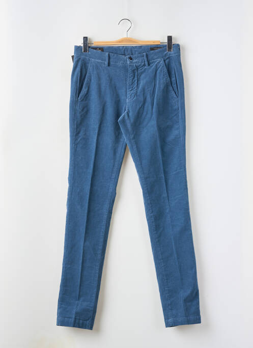 Pantalon chino stretch taille normale bleu MASON'S homme
