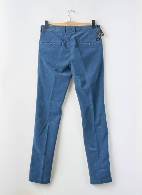 Pantalon chino stretch taille normale bleu MASON'S homme