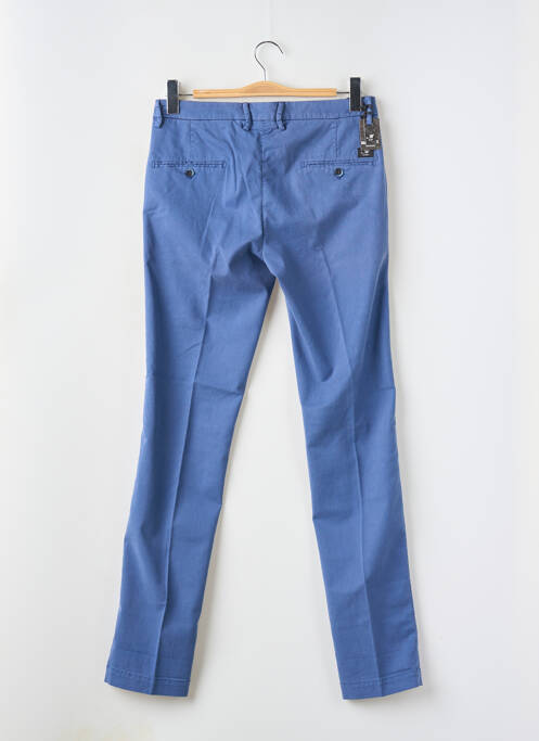 Pantalon chino tissage popeline taille normale bleu MASON'S homme