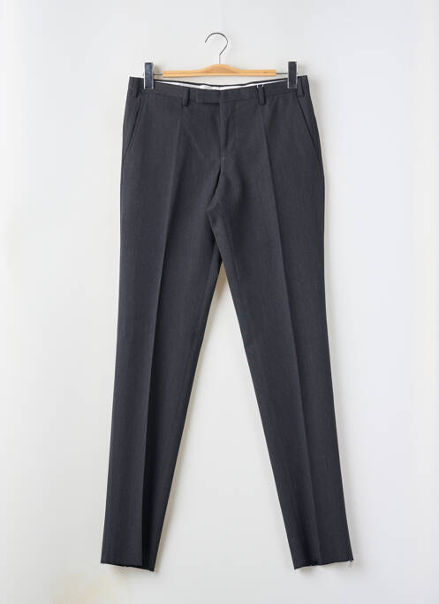 Pantalon chino tissage chiné taille normale noir ARMANI homme
