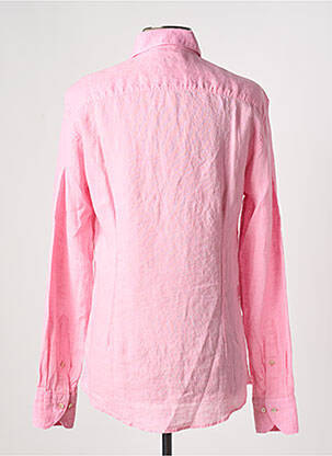 Chemise manches longues coupe cintrée rose STENSTRÔMS homme