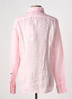 Chemise manches longues coupe droite rose MASON'S homme