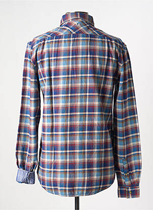 Chemise manches longues coupe droite bleu NAPAPIJRI homme
