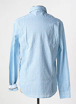 Chemise manches longues imprimé fantaisie bleu NAPAPIJRI homme