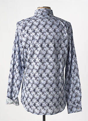 Chemise manches longues imprimé fantaisie bleu PAUL SMITH homme