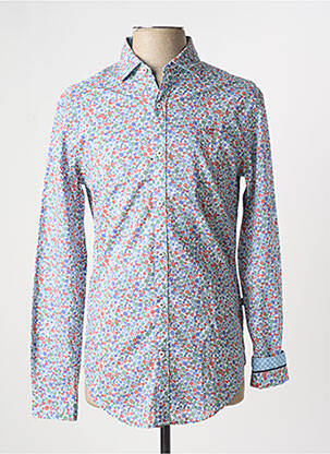 Chemise manches longues imprimé fleurs bleu NAPAPIJRI homme
