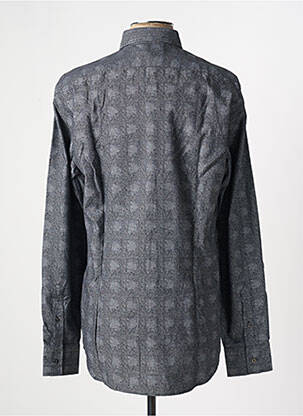 Chemise manches longues imprimé fantaisie gris KARL LAGERFELD homme