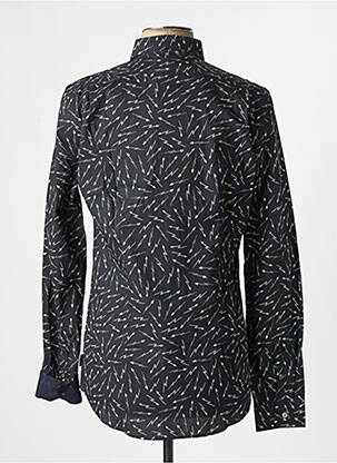 Chemise manches longues imprimé fantaisie noir PAUL SMITH homme