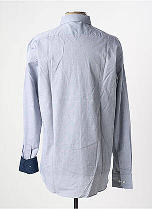Chemise manches longues imprimé fantaisie bleu HUGO BOSS homme