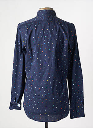 Chemise manches longues imprimé fantaisie bleu PAUL SMITH homme