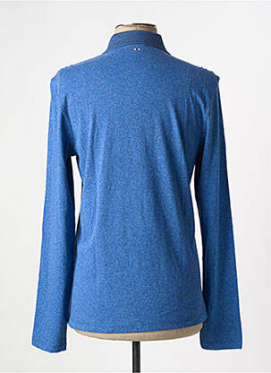 Polo manches longues manches longues bleu NAPAPIJRI homme