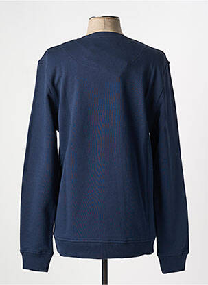 Pull col rond manches longues bleu FRANKIE MORELLO homme